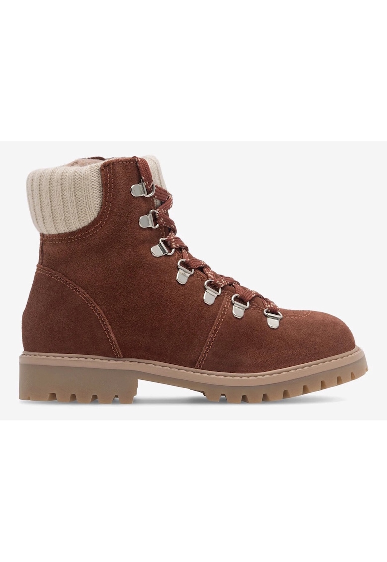 Ghete fete  5905588186236 - Piele naturala - Rosu - Rosu