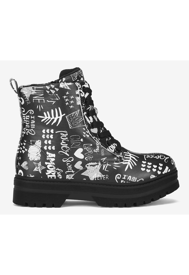 Ghete fete  5905588805700 - Sintetic - Negru - Negru