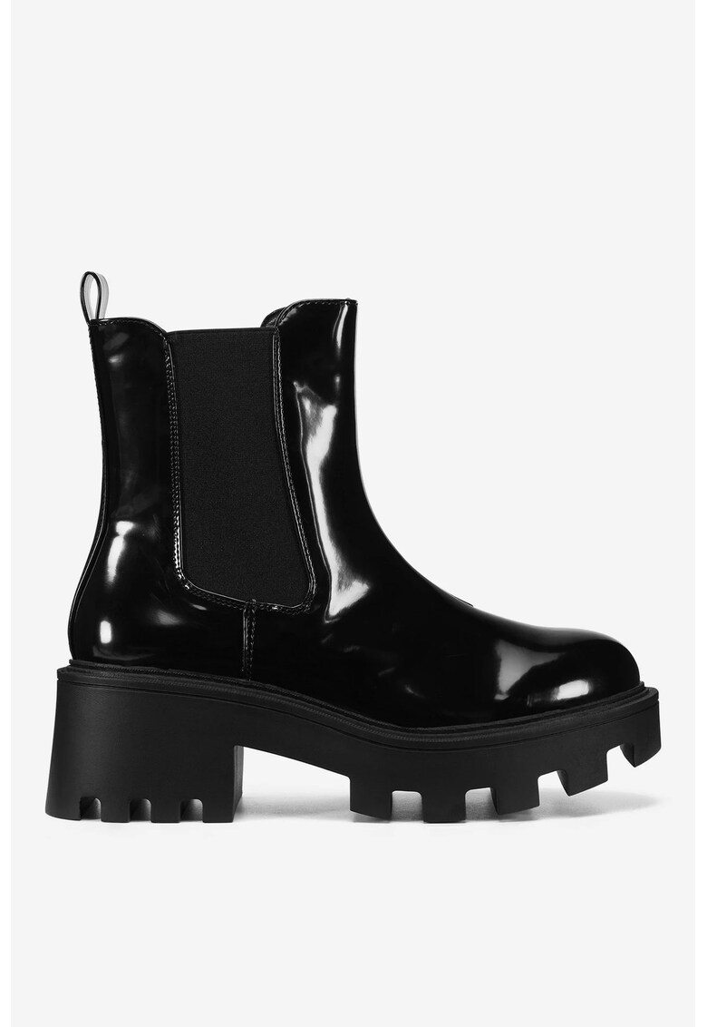 Ghete dama  5905588881124 - Sintetic - Negru - Negru