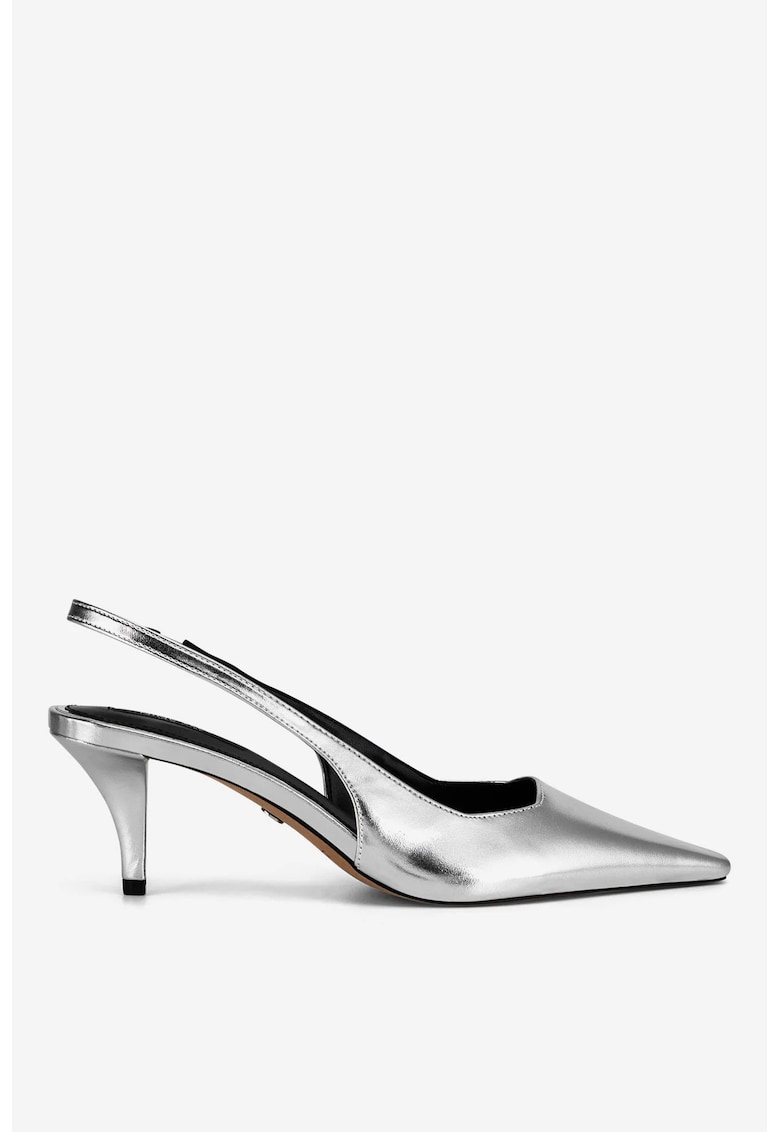 Pantofi dama  5905588912156 - Sintetic - Argintiu - Argintiu