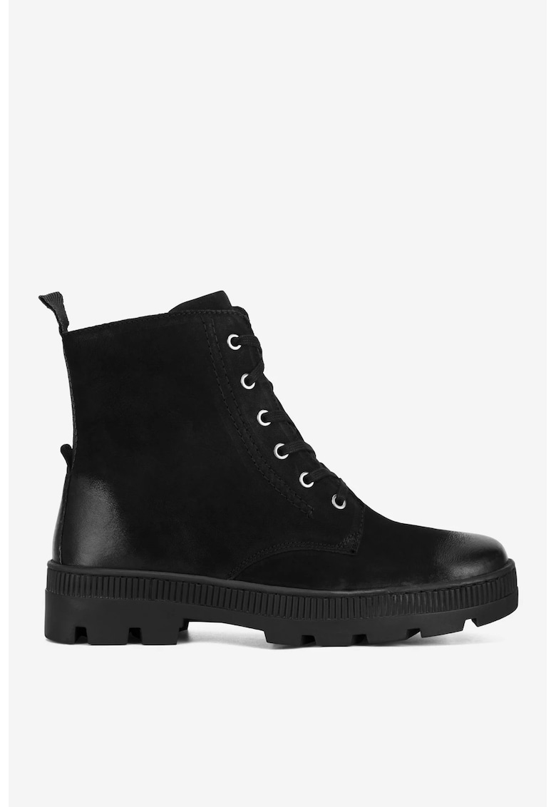 Ghete dama  5905588936626 - Piele naturala - Negru - Negru