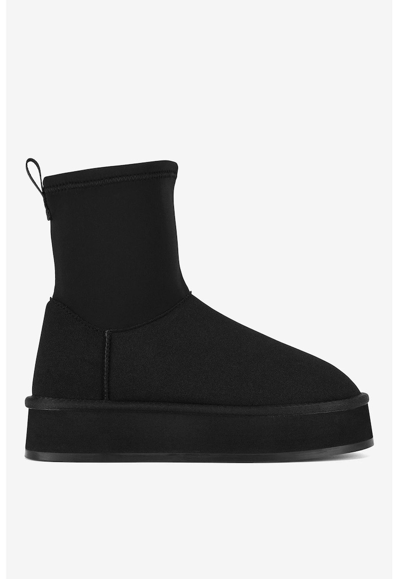 Ghete dama  5905588965138 - Sintetic - Negru - Negru