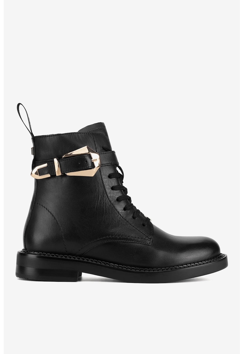Ghete dama  5905588996736 - Piele naturala - Negru - Negru