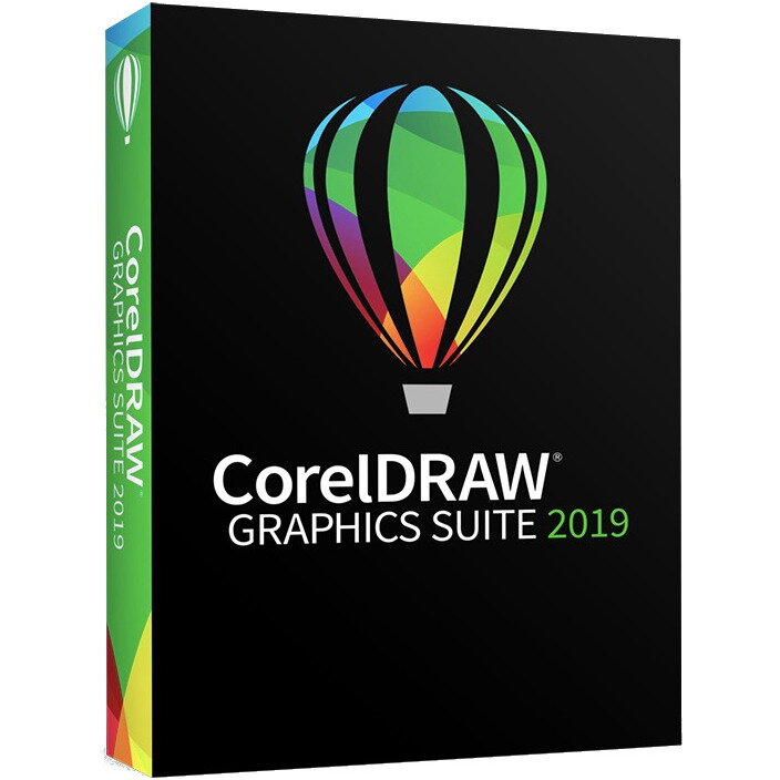 Corel CorelDRAW Graphics Suite 2019, 1 PC, Reinoire 1 an, Windows OS, Electronic
