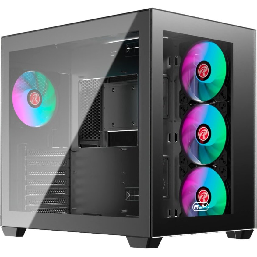 Carcasa PAEAN C7 TG4, tower case (black)