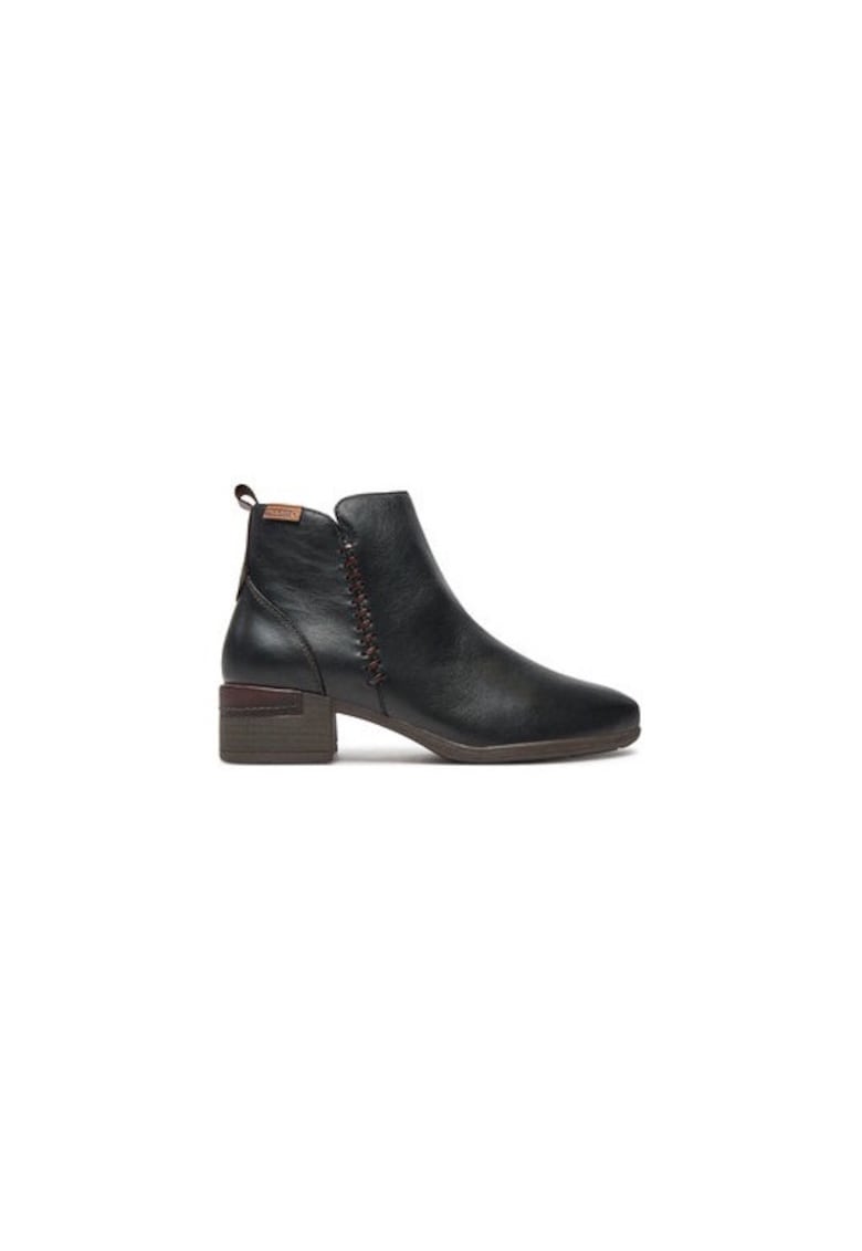 Ghete dama  304359194 - Piele naturala - Negru - Negru