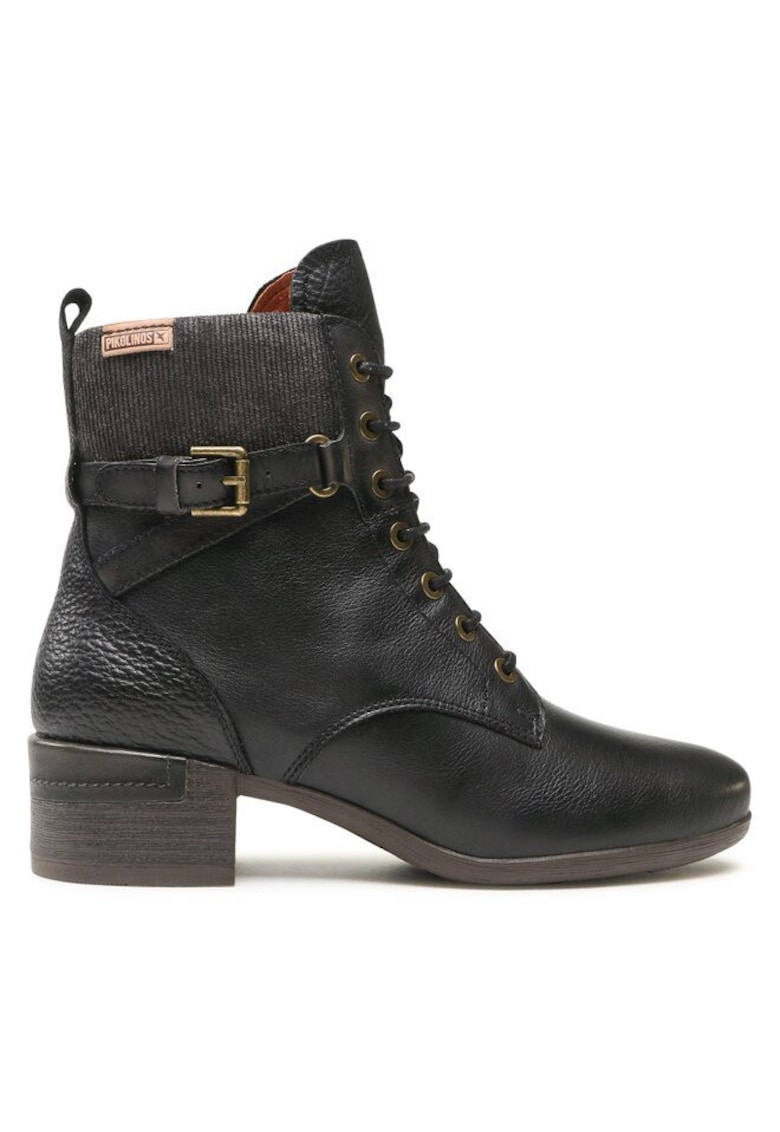 Ghete dama  302998166 - Piele naturala - Negru - Negru