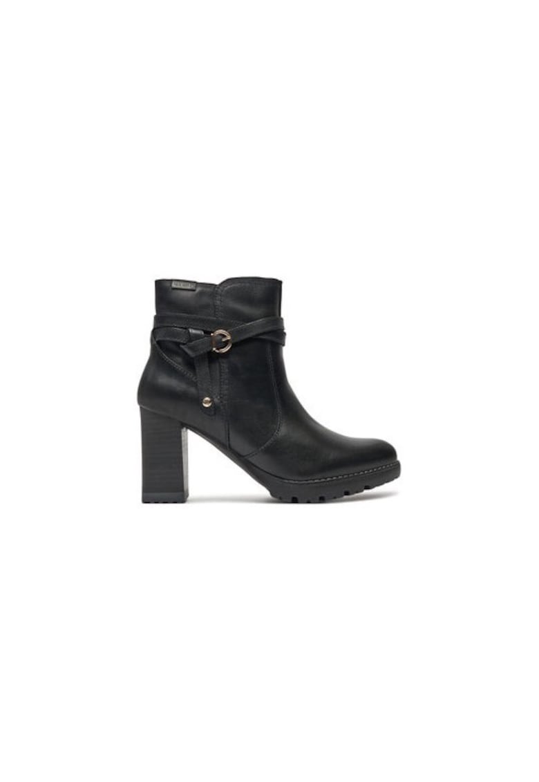 Ghete dama  304359323 - Piele naturala - Negru - Negru