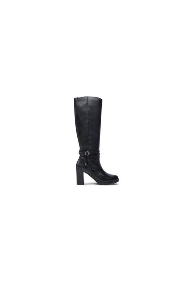 Cizme dama  304359385 - Piele naturala - Negru - Negru