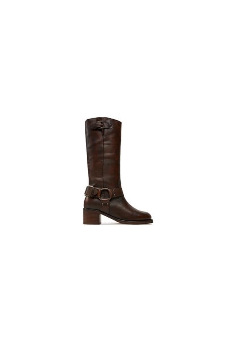 Cizme dama  303221829 - Piele naturala - Maro - Maro
