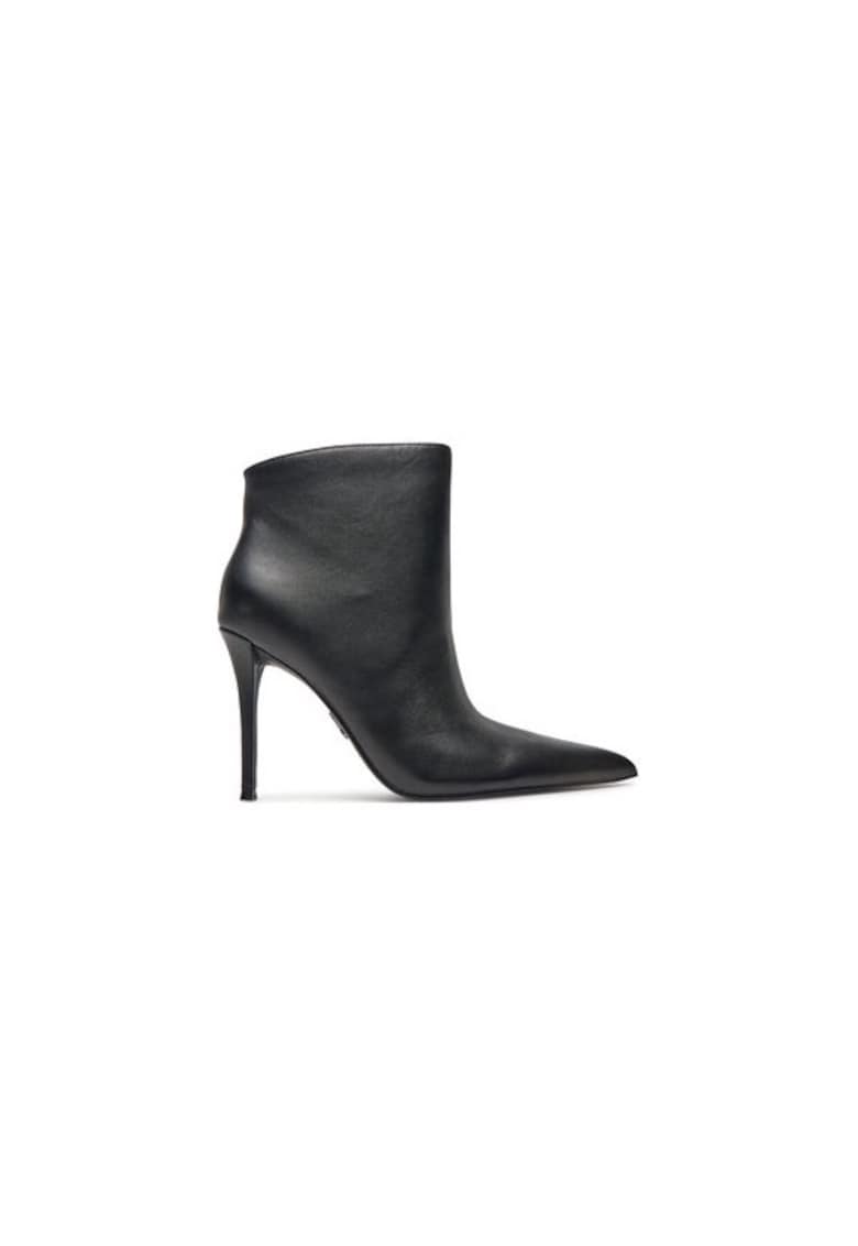 Ghete dama  304365461 - Piele naturala - 41 EU - Negru