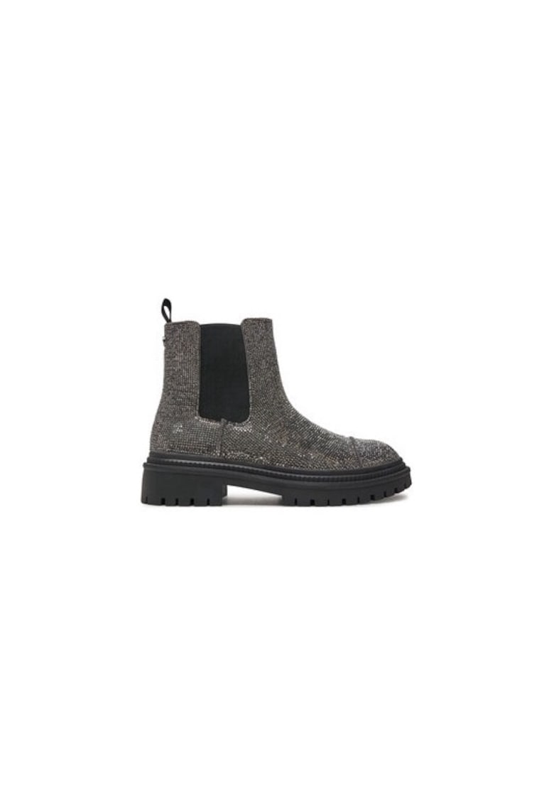 Ghete dama  304365744 - Sintetic - 40 EU - Argintiu