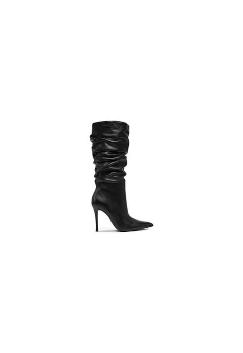 Cizme dama  304365645 - Piele ecologica - Negru - Negru
