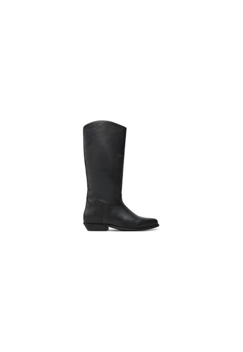 Cizme dama  304418327 - Piele naturala - Negru - Negru