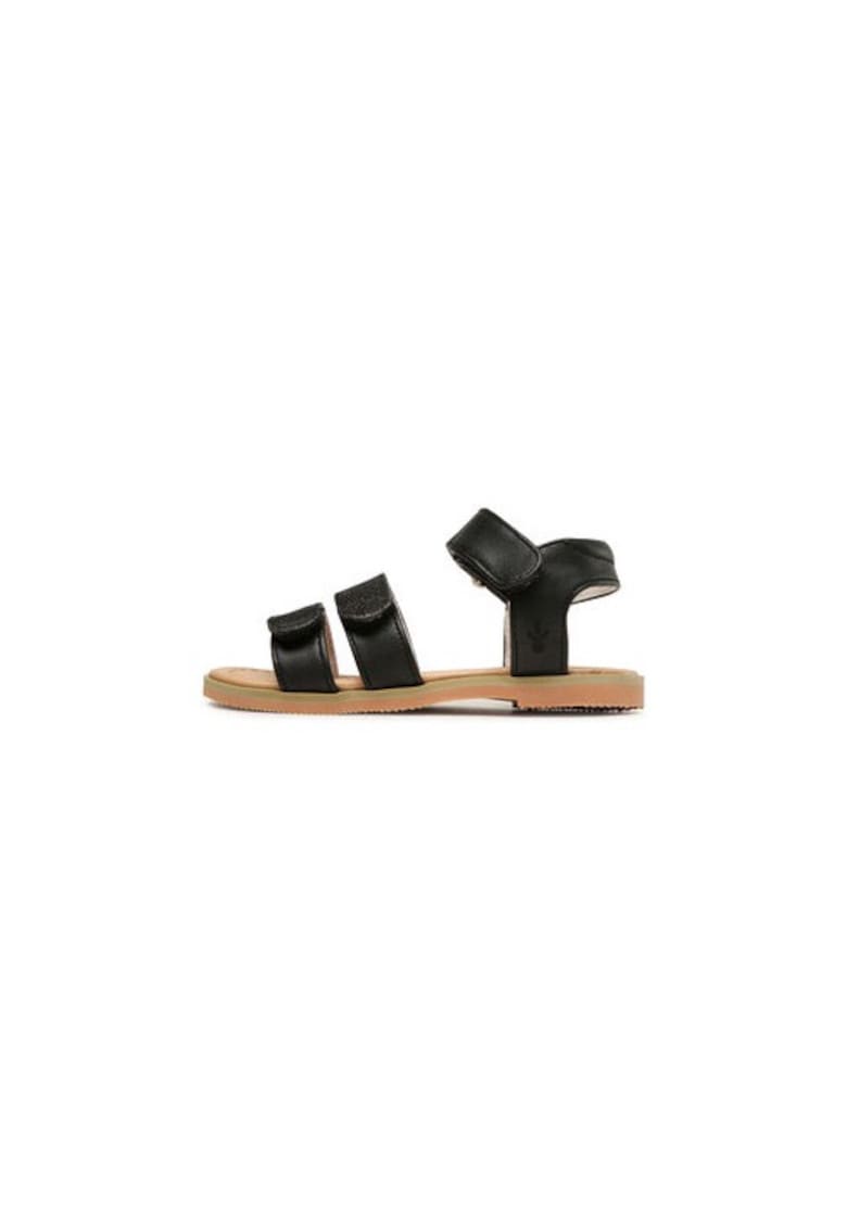 Sandale fete  302545117 - Piele naturala - Negru - Negru