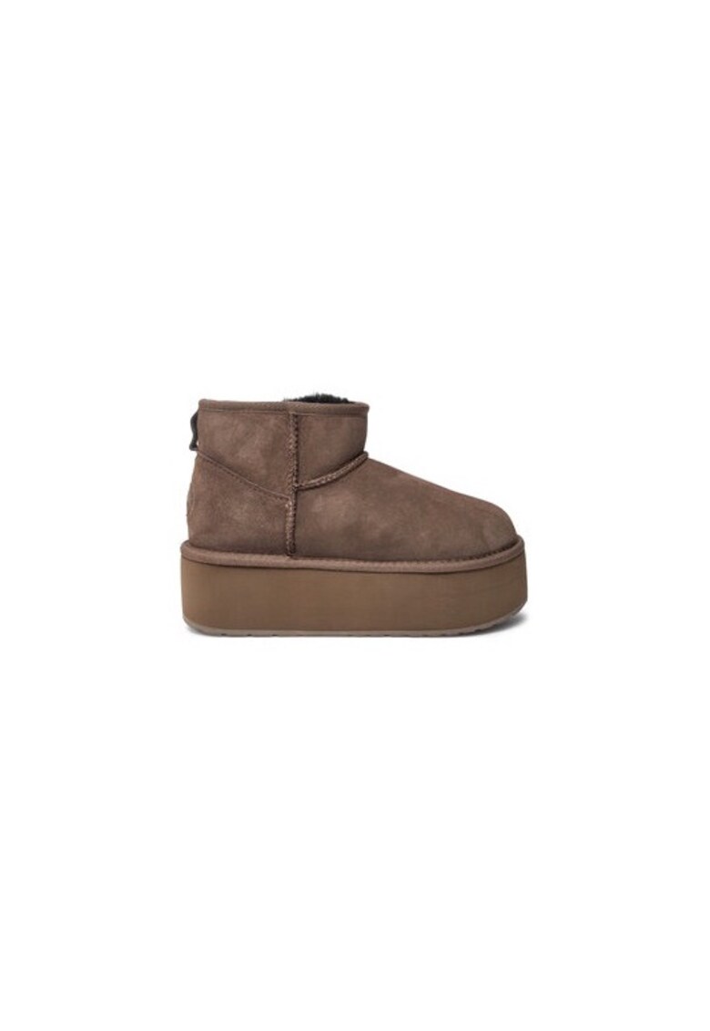 Ghete dama  304290626 - Piele naturala - Maro - Maro