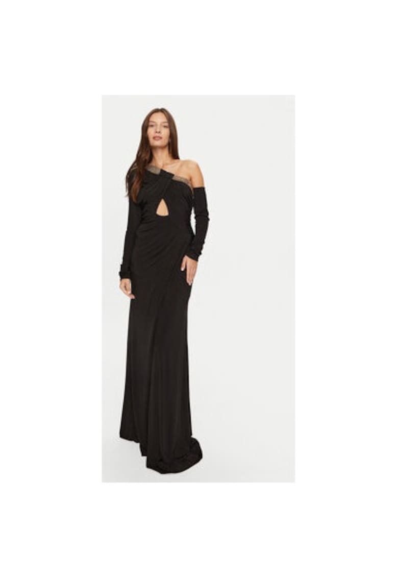 Rochie dama -  304766404 - Viscoza - Negru - Negru