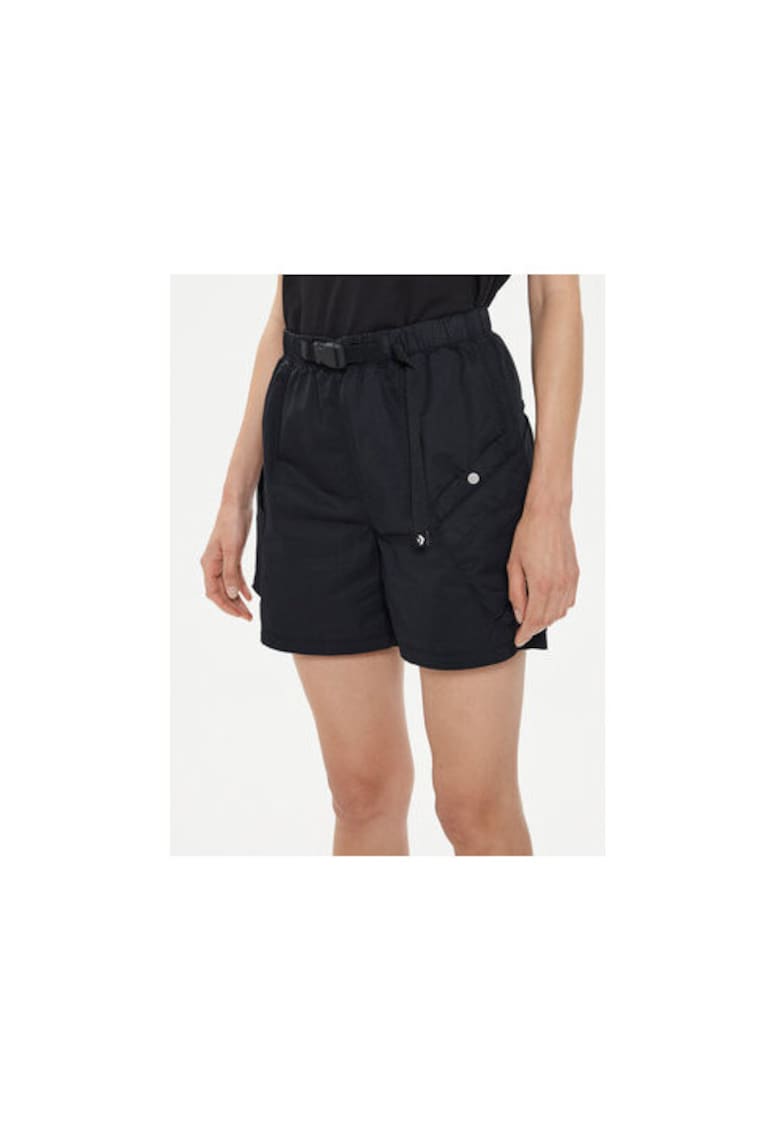 Pantaloni scurti dama -  Bumbac - Negru