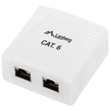 Priza de Retea OS6-0002-W FTP Port RJ45 Cat. 6 Alb