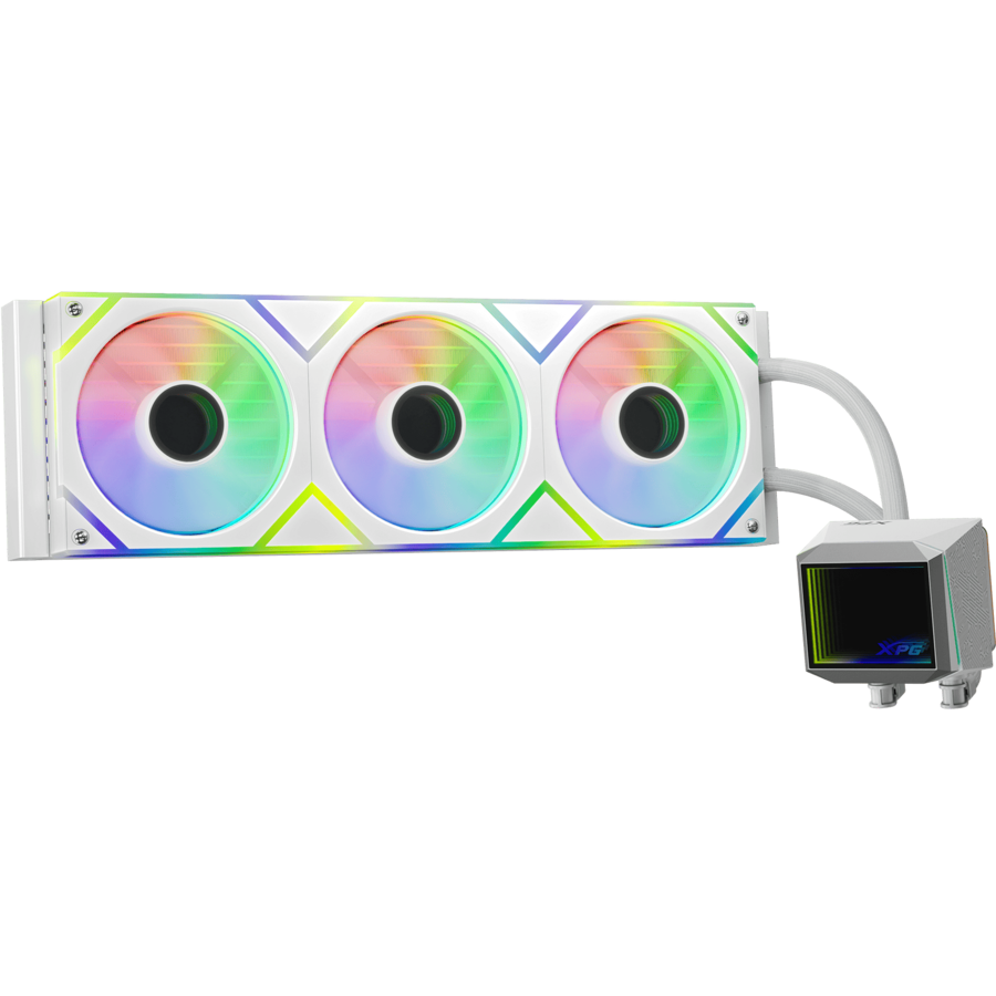Cooler Procesor LEVANTE II 360 Iluminare ARGB Alb