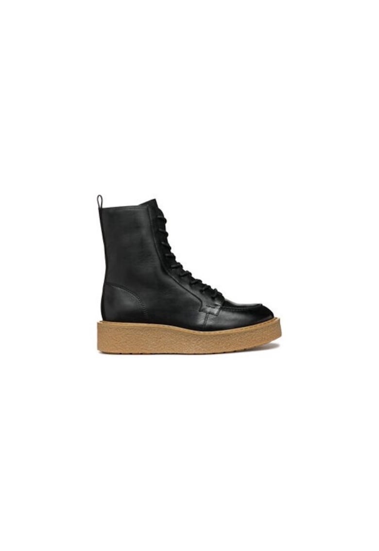Ghete dama  304068171 - Piele naturala - Negru - Negru