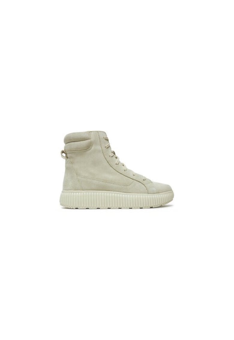 Ghete dama  304066917 - Piele naturala - 35 EU - Gri