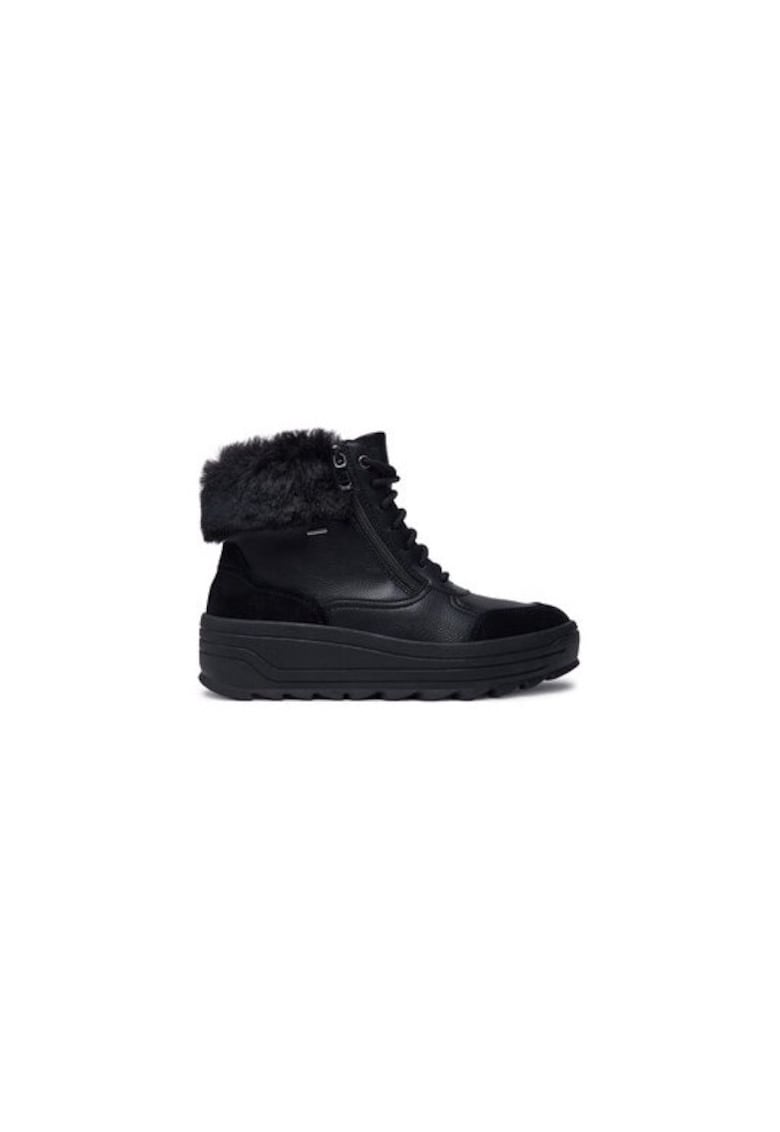 Ghete dama  304065279 - Piele naturala - Negru - Negru