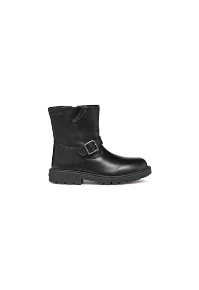 Cizme fete  304072154 - Piele naturala - Negru - Negru