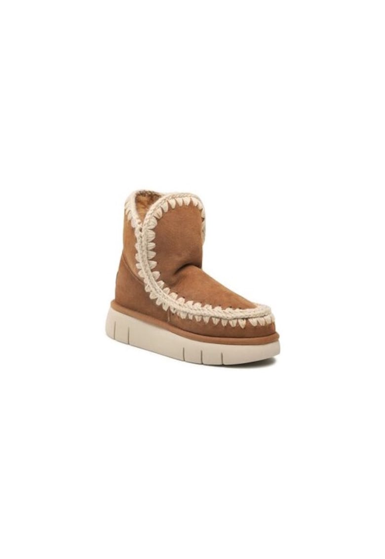 Ghete dama  301542285 - Piele naturala - Maro - Maro