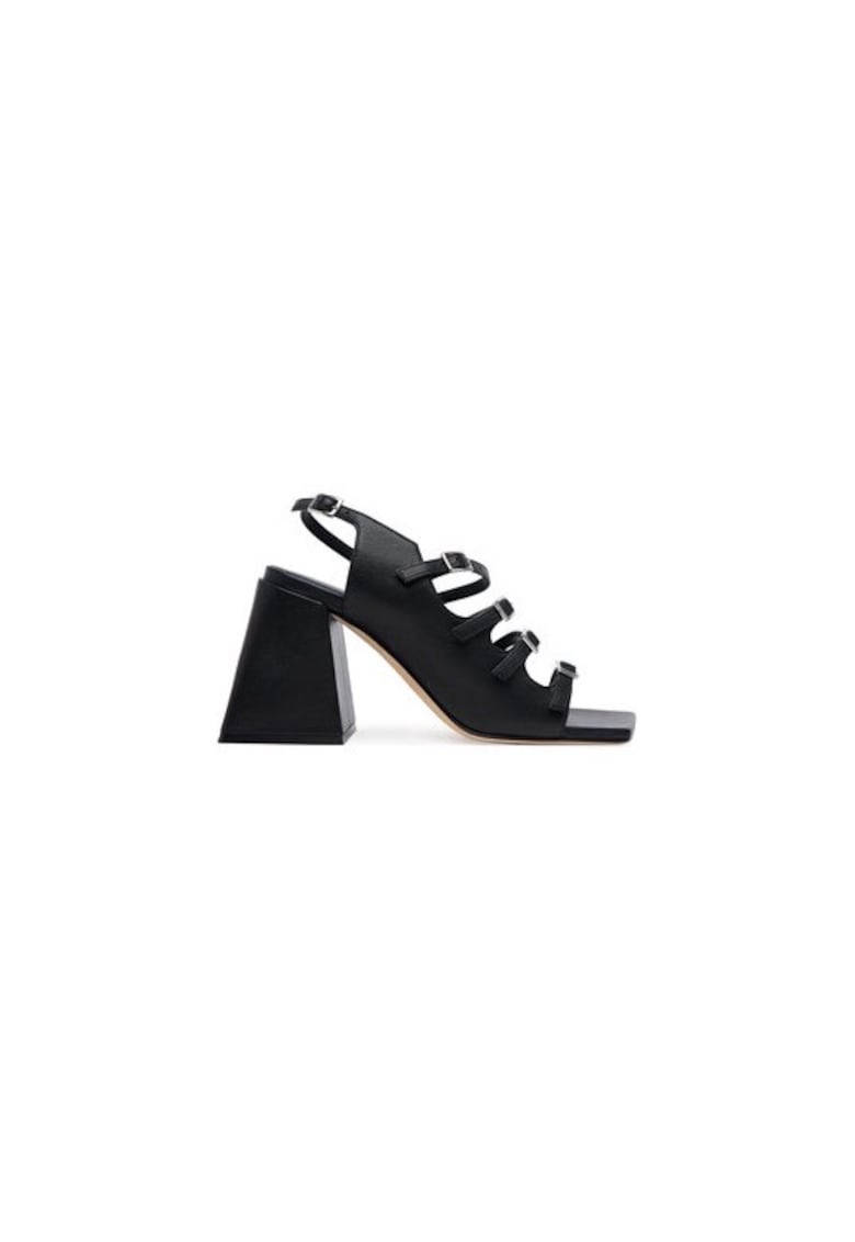 Sandale dama Vic Matie - 305311597 - Piele naturala - Negru - Negru