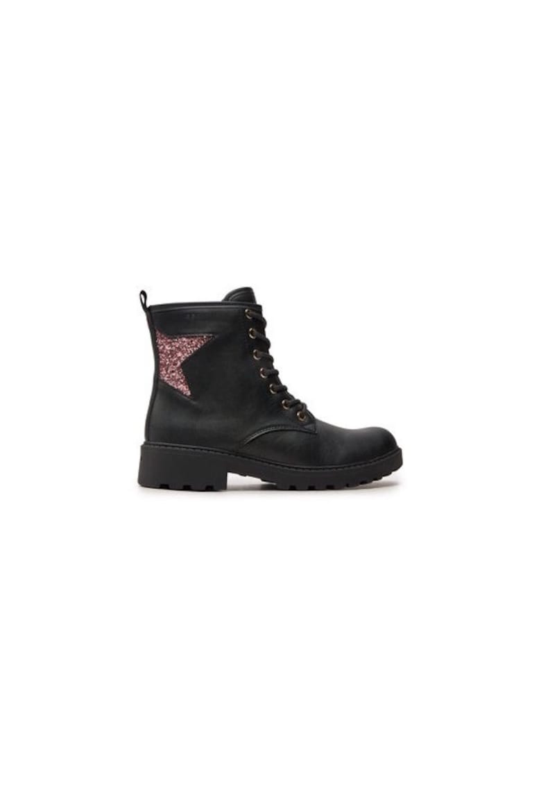 Cizme dama  303950866 - Piele ecologica - Negru - Negru