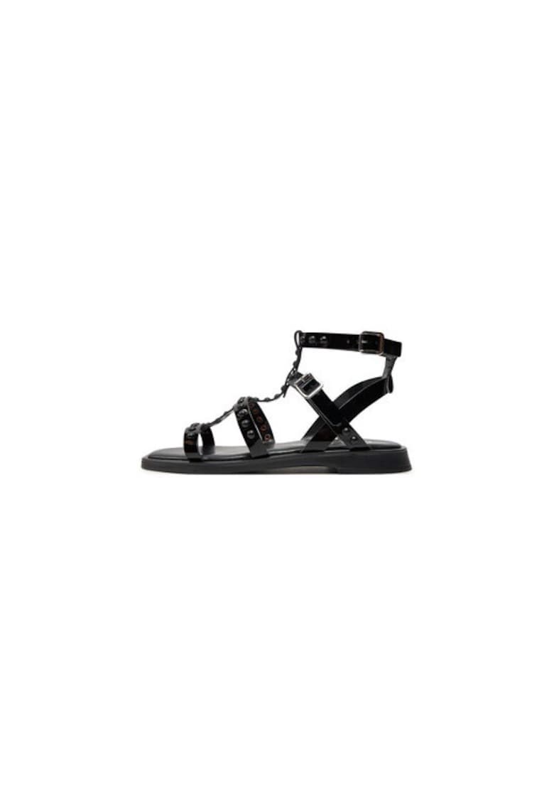 Sandale dama  303908539 - Piele ecologica - Negru - Negru