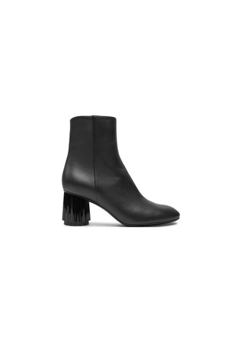 Ghete dama  304339431 - Piele naturala - Negru - Negru