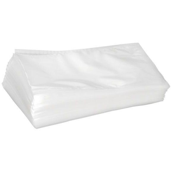 Set Pungi pentru Vidat 4801003 Gofrate 28x40CM 100 Bucati Transparent