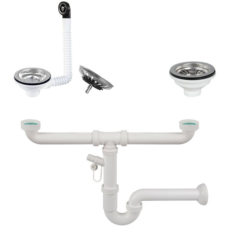 Set accesorii chiuveta Soft Composit 2B 92mm