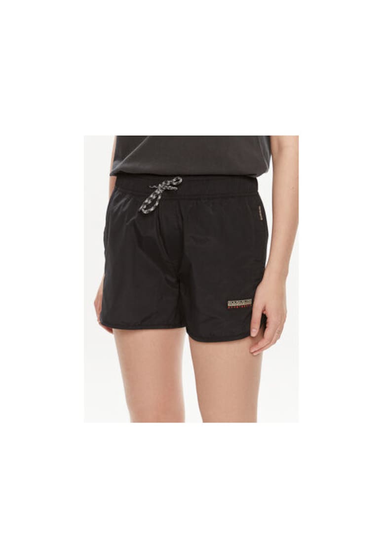 Pantaloni scurti dama -  303651879 - Poliamida - Negru - Negru