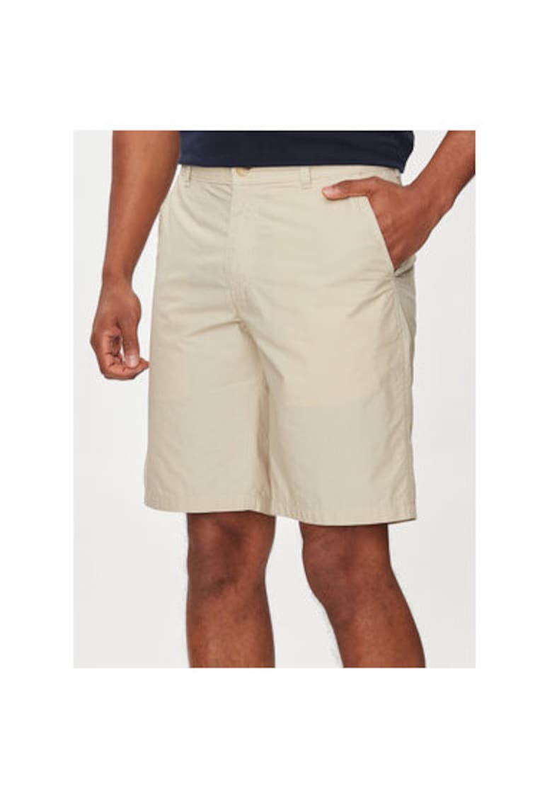 Pantaloni scurti barbati -  303383299 - Bumbac - Bej - Bej