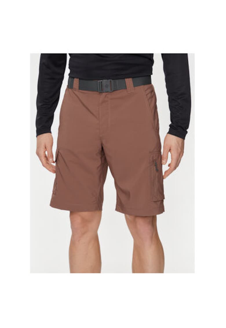 Pantaloni scurti barbati -  303383596 - Poliester reciclat - Maro - Maro