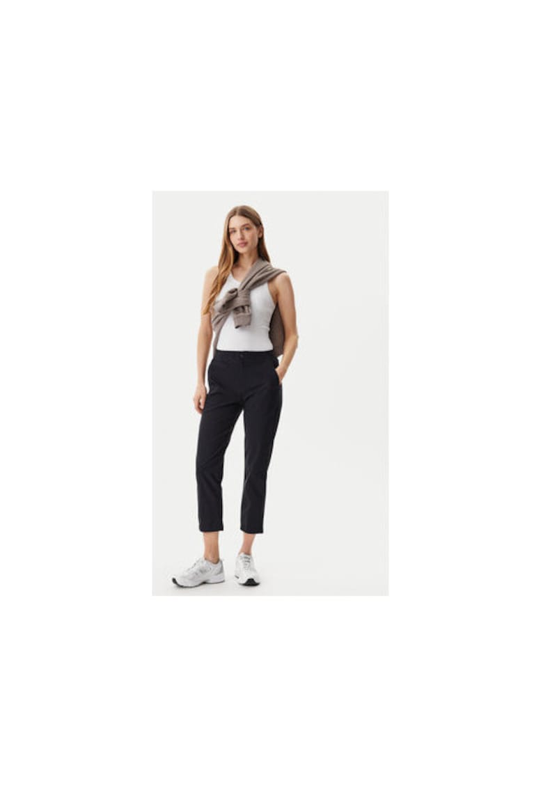 Pantaloni dama -  304694776 - Nylon - Negru - Negru
