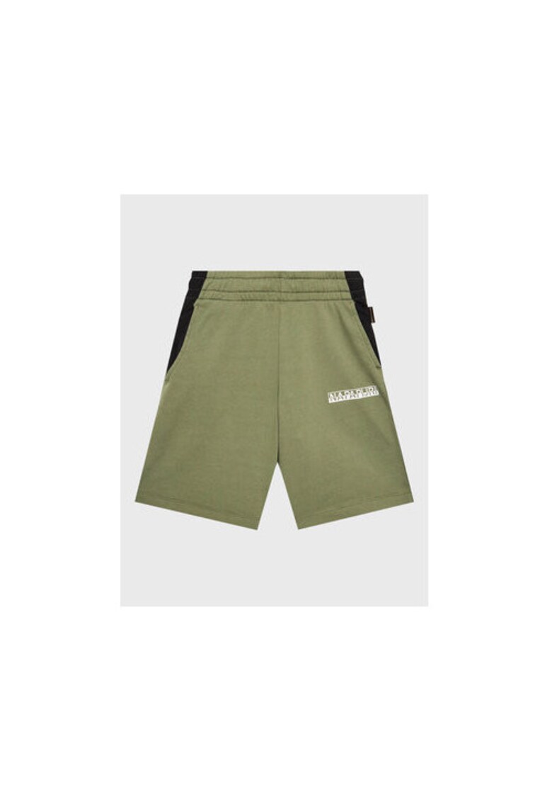 Pantaloni scurti copii -  301746546 - Bumbac - 152 CM - Verde