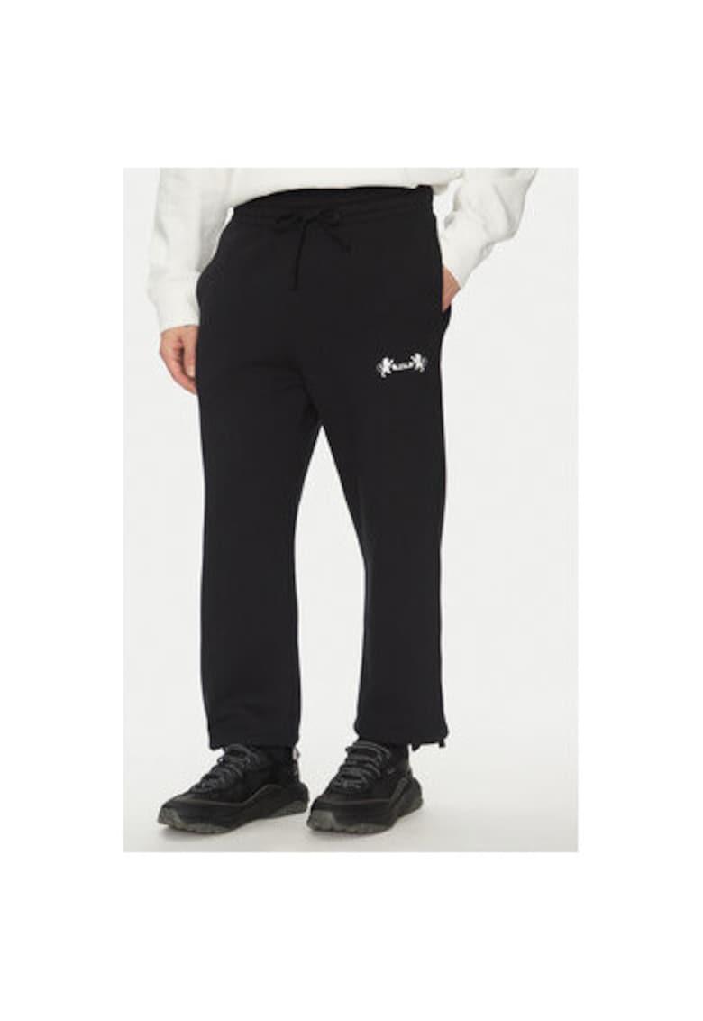 Pantaloni barbati -  305365682 - Bumbac - Negru - Negru