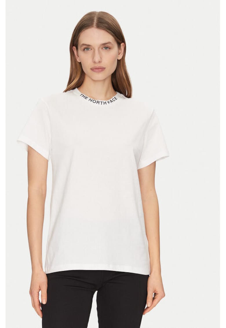 Tricou dama -  304916557 - Bumbac - Alb - Alb