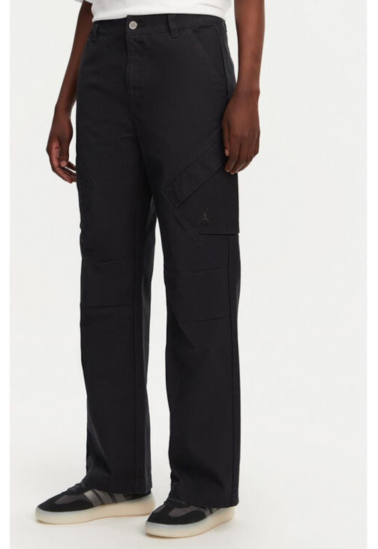 Pantaloni dama -  305365408 - Bumbac - Negru - Negru