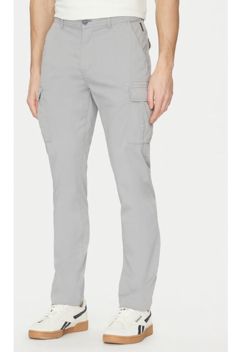 Pantaloni barbati -  305102263 - Bumbac - Gri - Gri