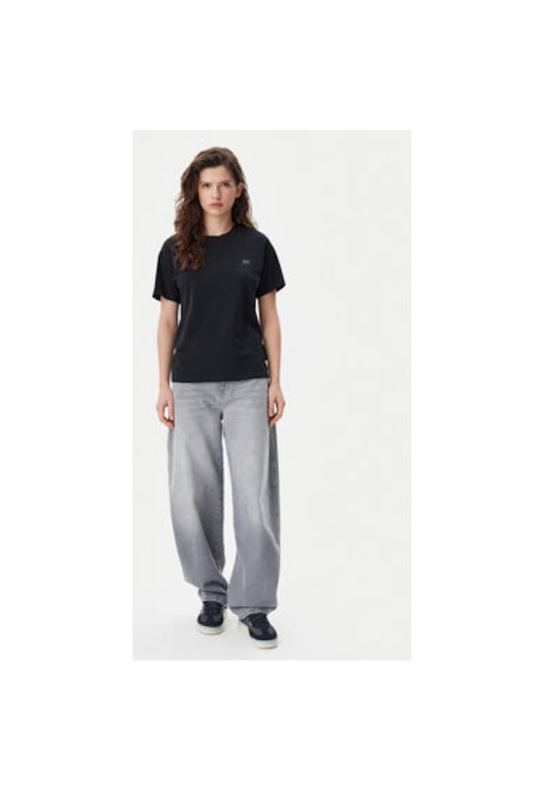 Tricou dama -  305332110 - Bumbac - Negru - Negru