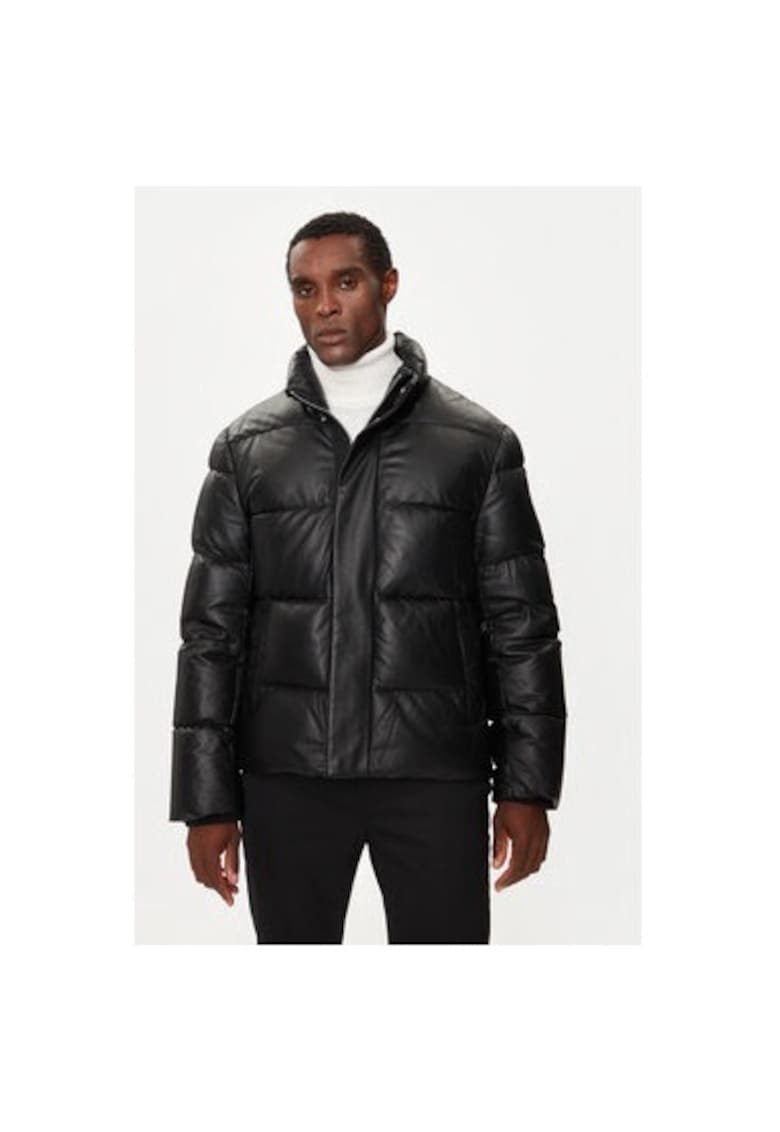 Geaca barbati -  304452987 - Piele naturala - Negru - Negru