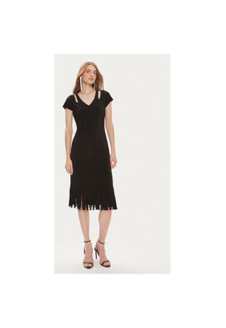Rochie dama -  303838676 - Poliester - Negru - Negru