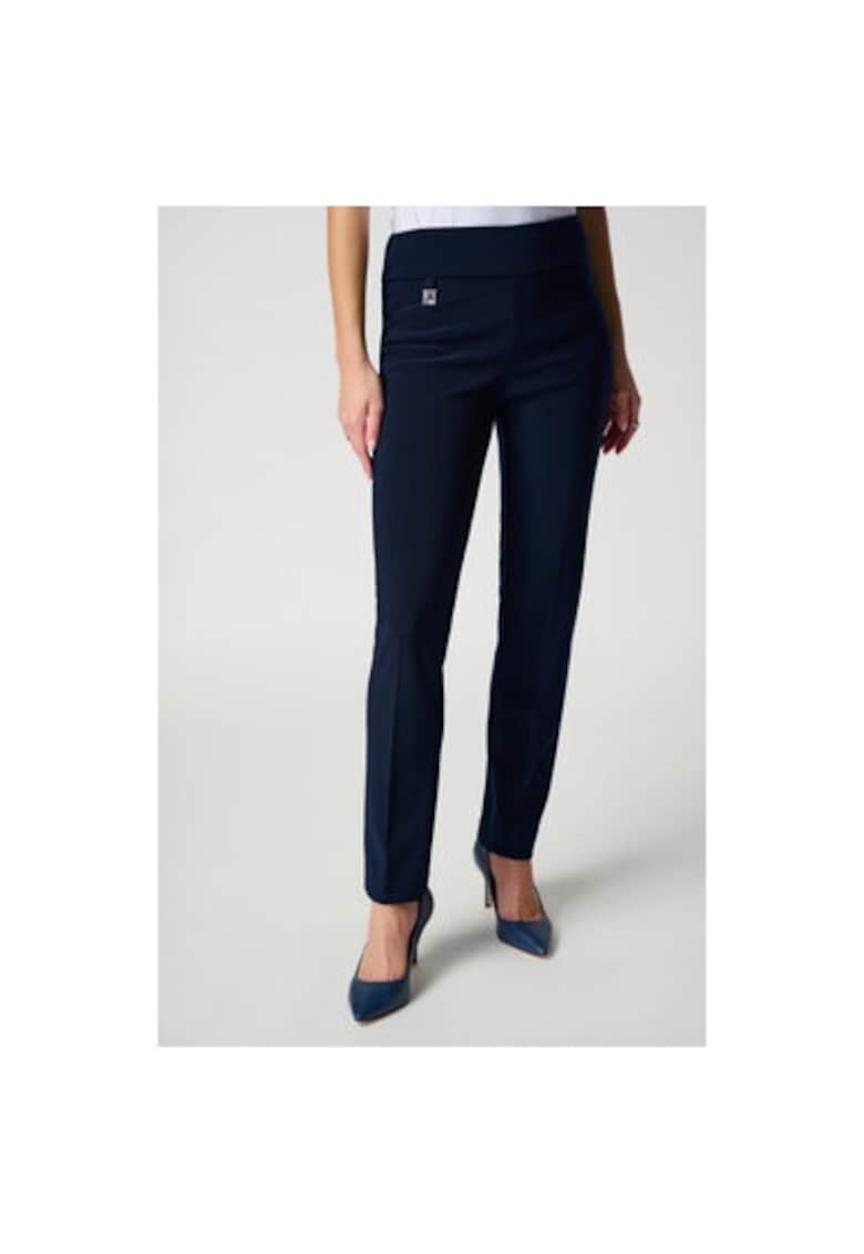 Pantaloni dama -  303594763 - Poliester - Albastru - Albastru