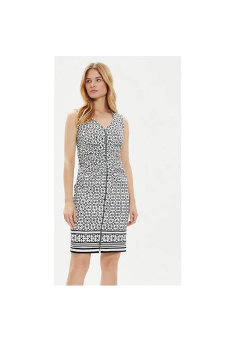 Rochie dama -  303838843 - Viscoza/Nylon - Negru - Negru