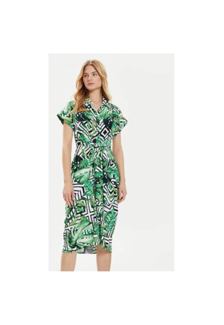 Rochie dama -  303880934 - Poliester - Verde - Verde